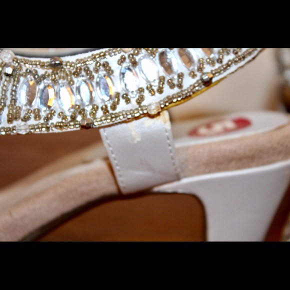 Silver bling heels - Picture 7 of 8